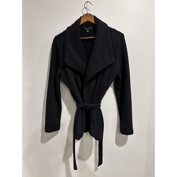 BANANA REPUBLIC Cotton Blend Collared Belted Short Peacoat - Picture 1 of 5